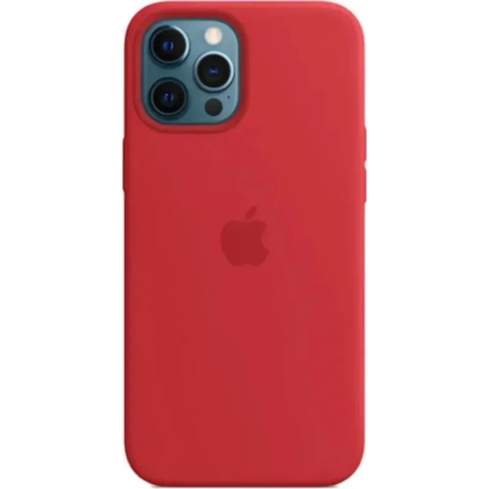 Green Lion Silikonhülle für Apple iPhone 12 Pro - Rot