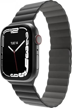 SKIN Silicone Magnetic Watch Band for Apple Watch 38/40/41mm – Black