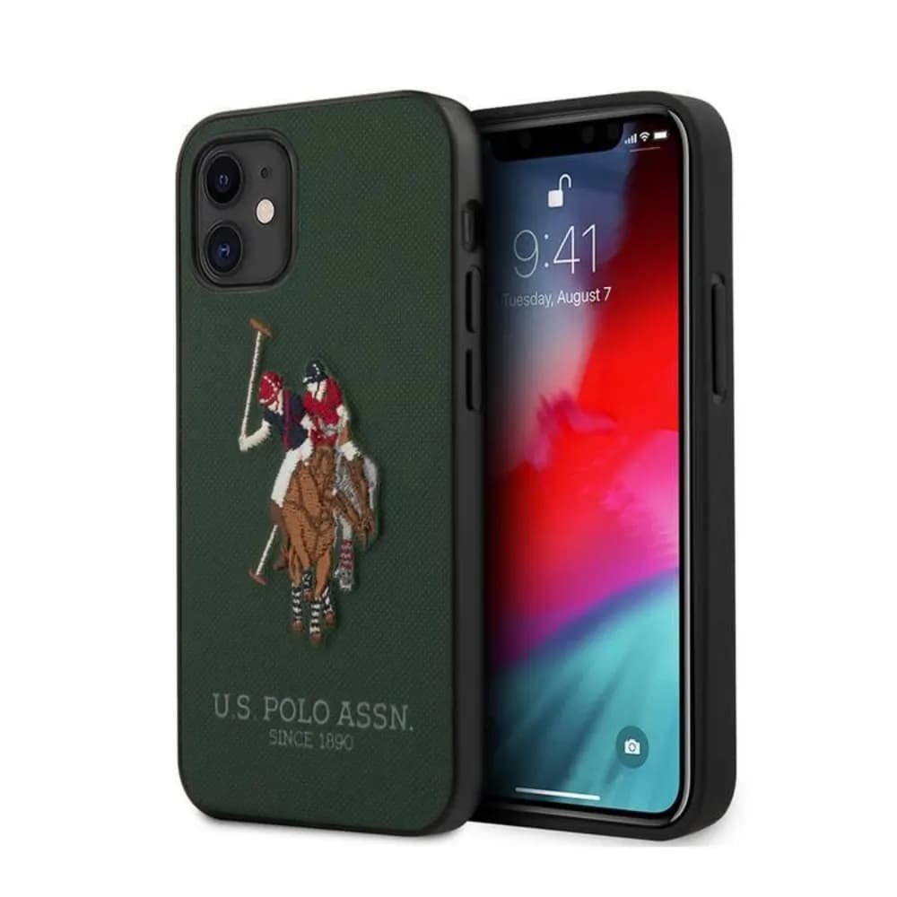 US Polo Backcover Apple iPhone 12 Mini - Grün