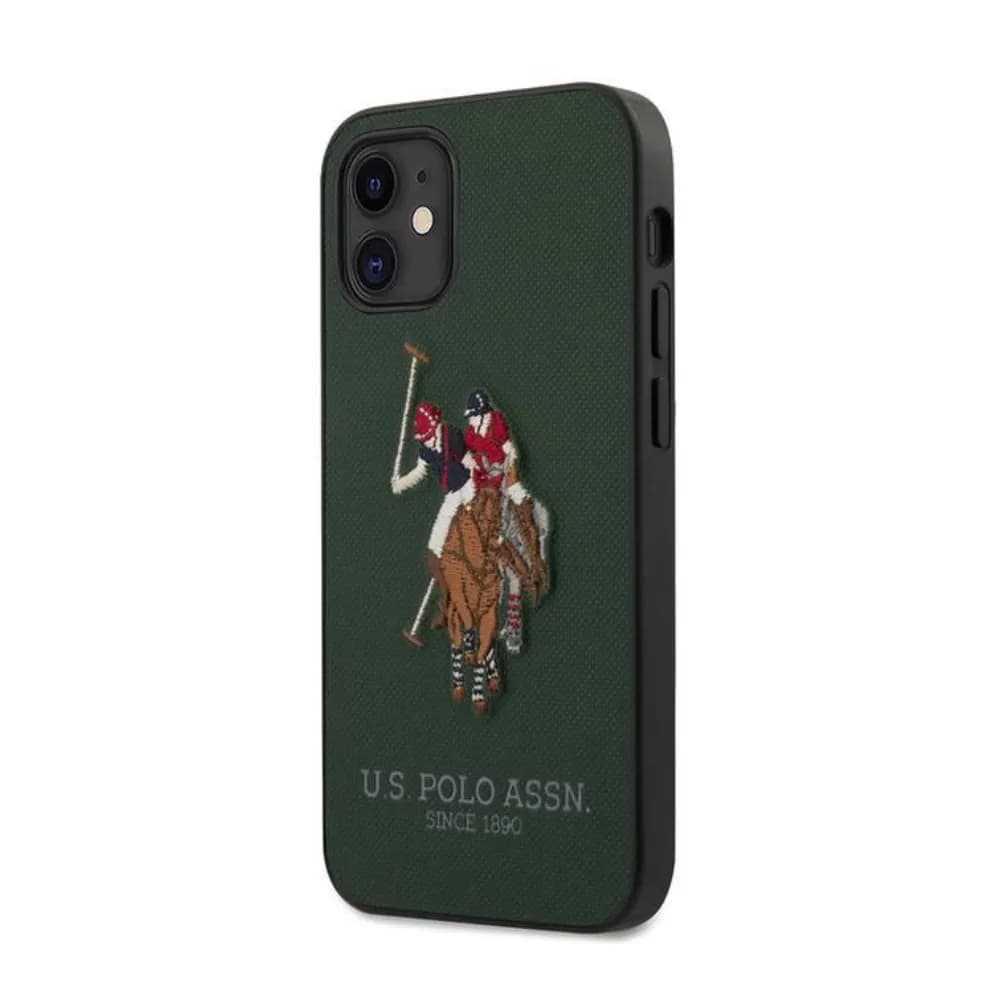 US Polo Backcover Apple iPhone 12 Mini - Grün