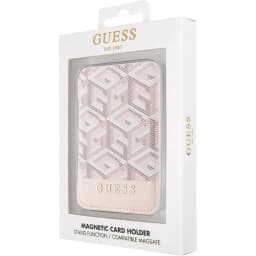 Guess Wallet Kartensteckplatz Stand Gcube Magsafe - Rosa