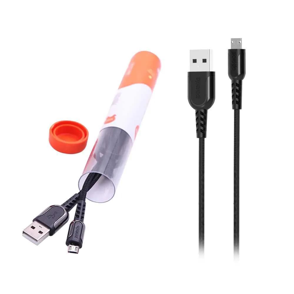 Porodo Metallic Braided Cable Micro USB