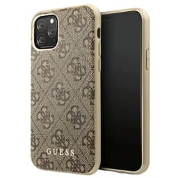 Guess 4G Hülle für iPhone 11 Pro - Braun