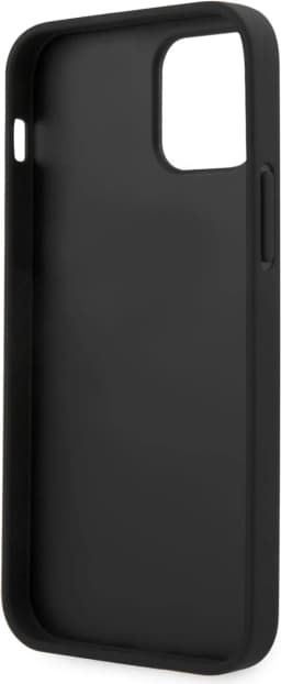 Guess 4G PU Contrast Hard Case for iPhone 12 Pro - Grey