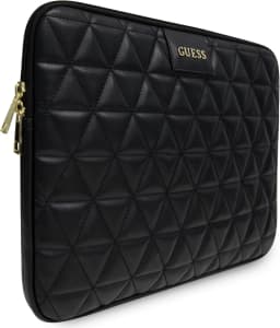 Guess Quilted PU Computer Sleeve 13 Zoll - Black