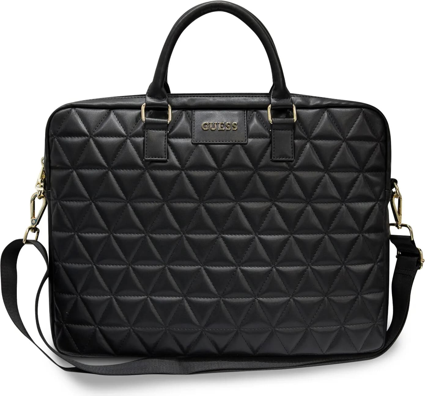 CG Mobile Guess PU Quilted Computer Bag 15 Zoll – Black