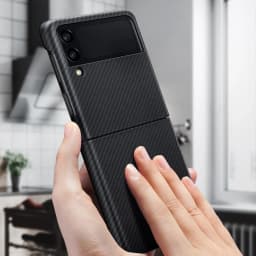 Samsung Galaxy Z Flip3 5G Aramid Cover Black