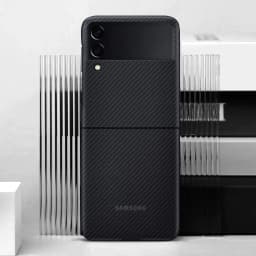 Samsung Galaxy Z Flip3 5G Aramid Cover Black