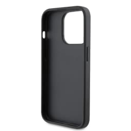 Guess PU Leather Case with Double Card Slot 4G Double Triangle Logo for iPhone 15