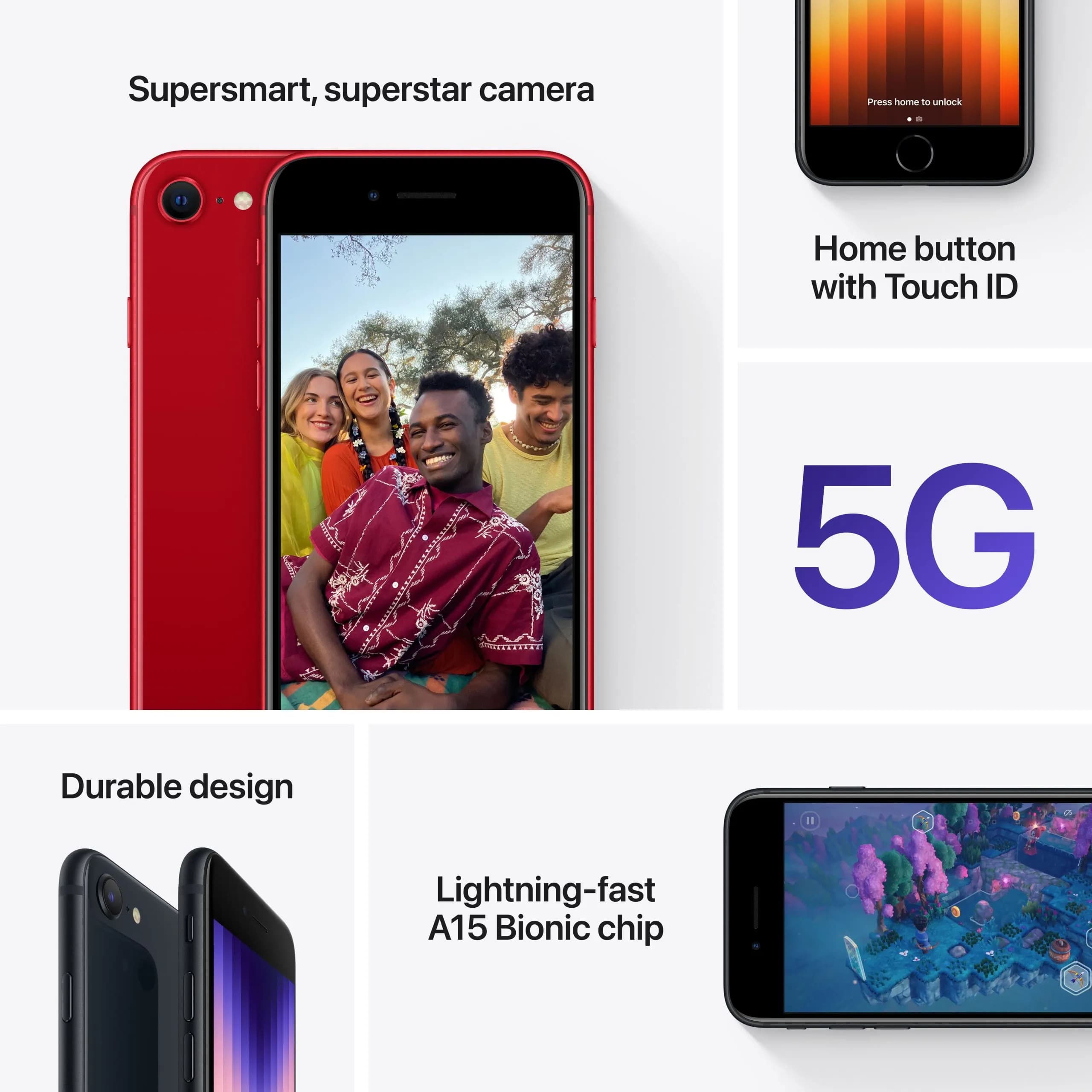 Apple iPhone SE 64GB - Starlight