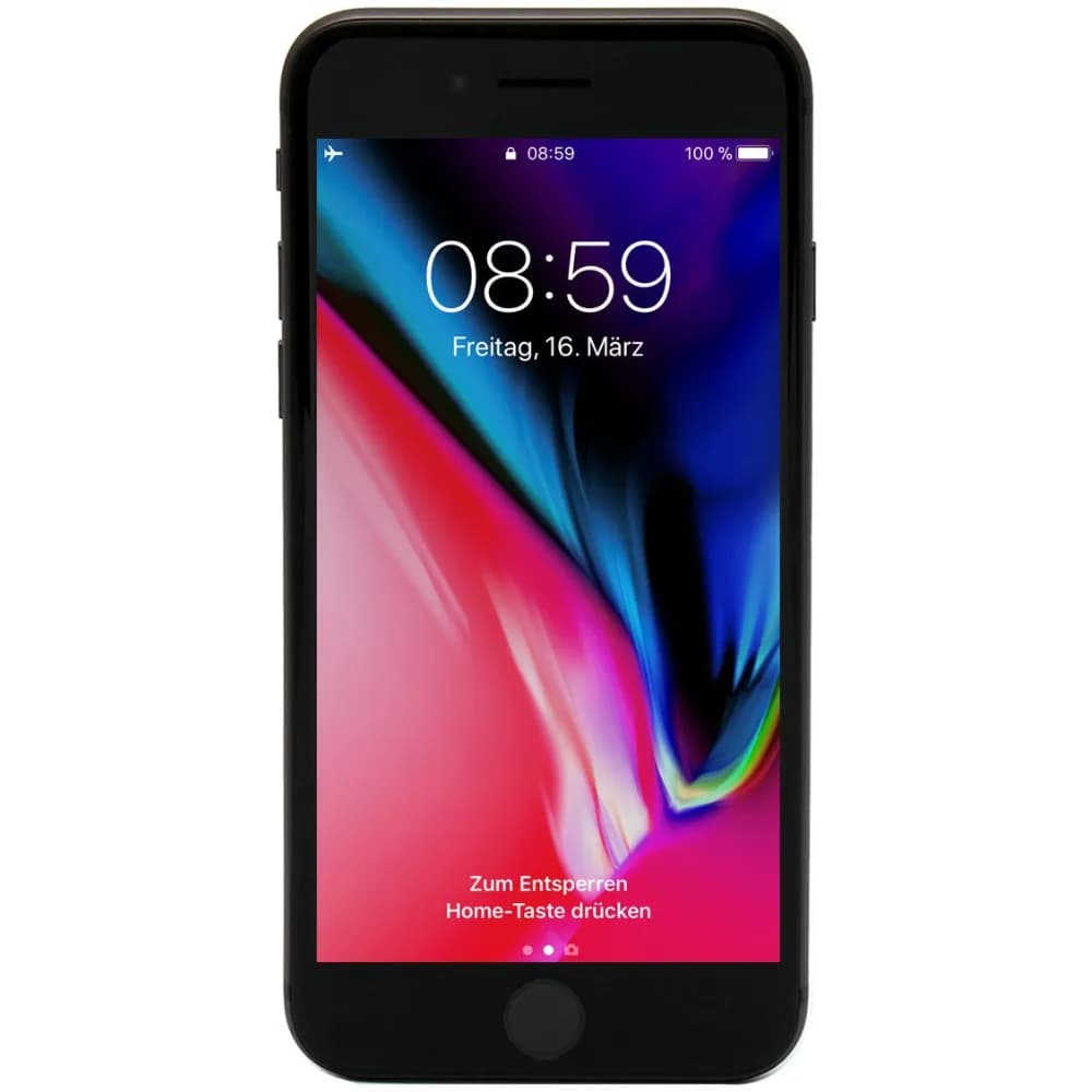 Refreshed Apple iPhone 8 Plus - Black