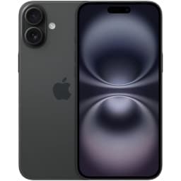 Refurbished Apple iPhone 16 Plus 256GB Black