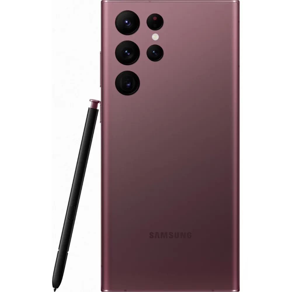 Refurbished Samsung Galaxy S22 Ultra 512GB Burgundy