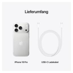 Apple iPhone 18 Pro Silver 512GB