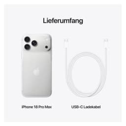 Apple iPhone 18 Pro Max Silver 512GB