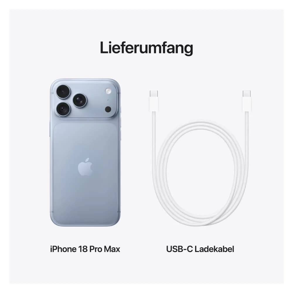 Apple iPhone 18 Pro Max Glacier 512GB