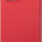 Lacoste Hard Case Iconic Petit Pique PU Woven Logo Estragon For iPhone 14 Pro Max - R
