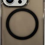 Lacoste HC Magsafe Transparent Case for iPhone 15 Pro Max - Black