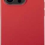 Lacoste Hard Case Iconic Petit Pique PU Woven Logo Estragon For iPhone 14 Pro Max - R