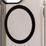Lacoste HC Magsafe Transparent Case for iPhone 15 Pro Max - Black