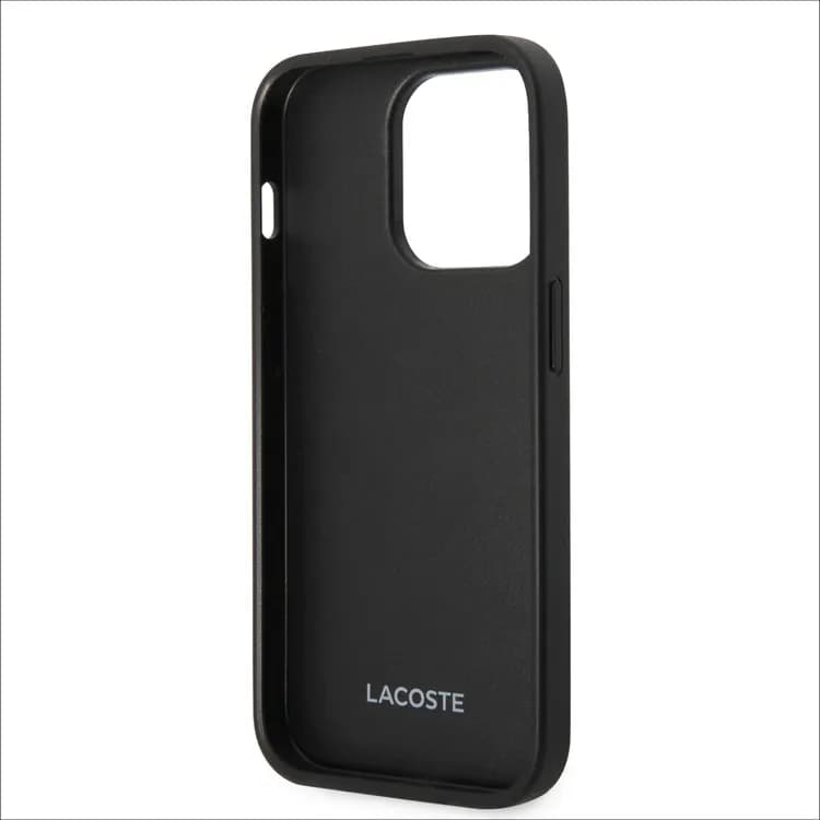 Lacoste Hard Case Iconic Petit Pique PU for iPhone 14 Pro