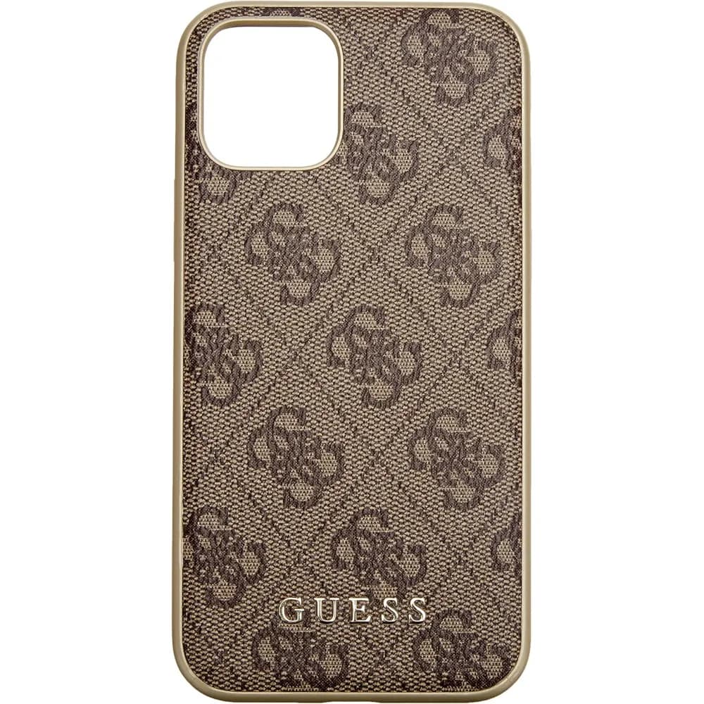 Guess 4G Hülle für iPhone 11 Pro - Braun