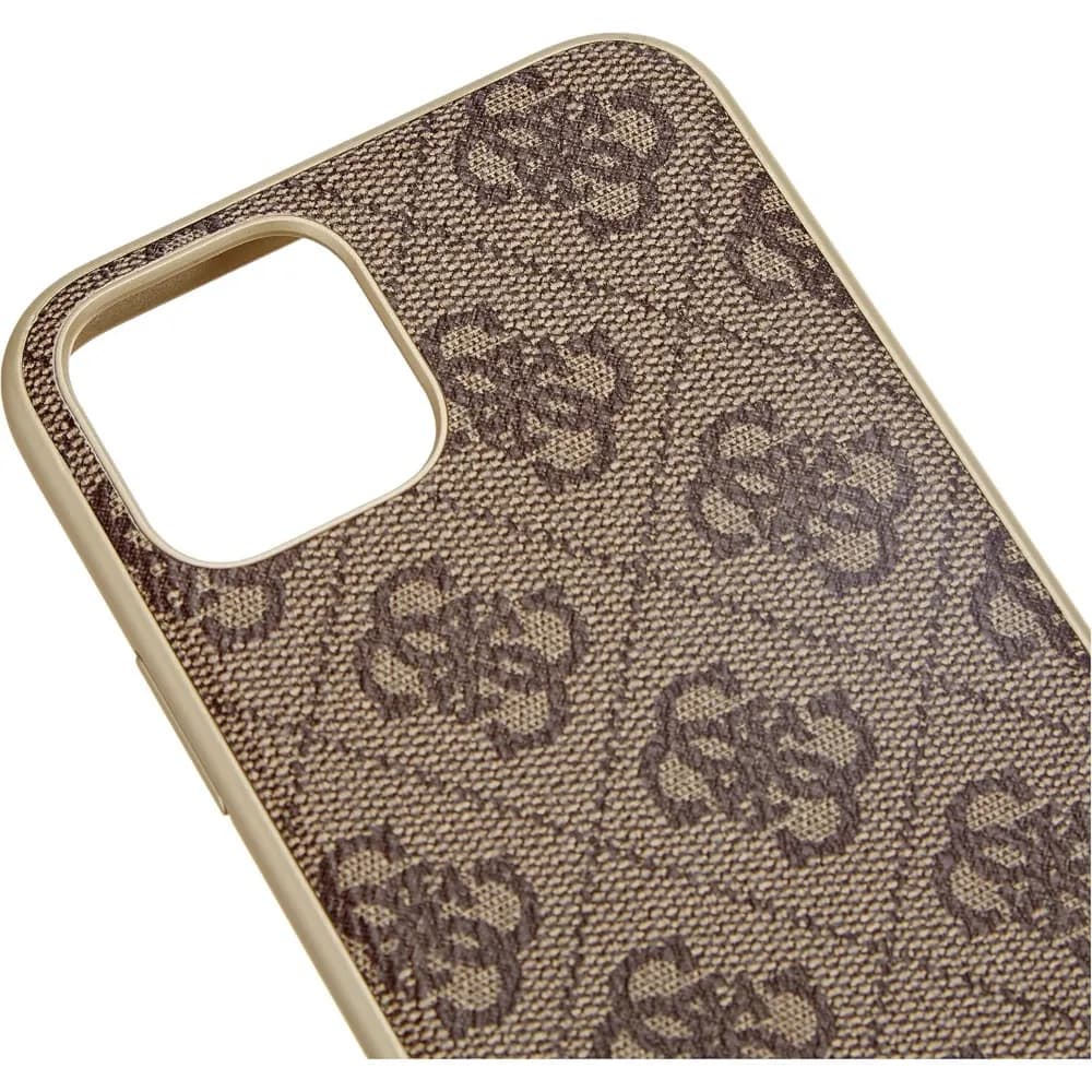Guess 4G Hülle für iPhone 11 Pro - Braun