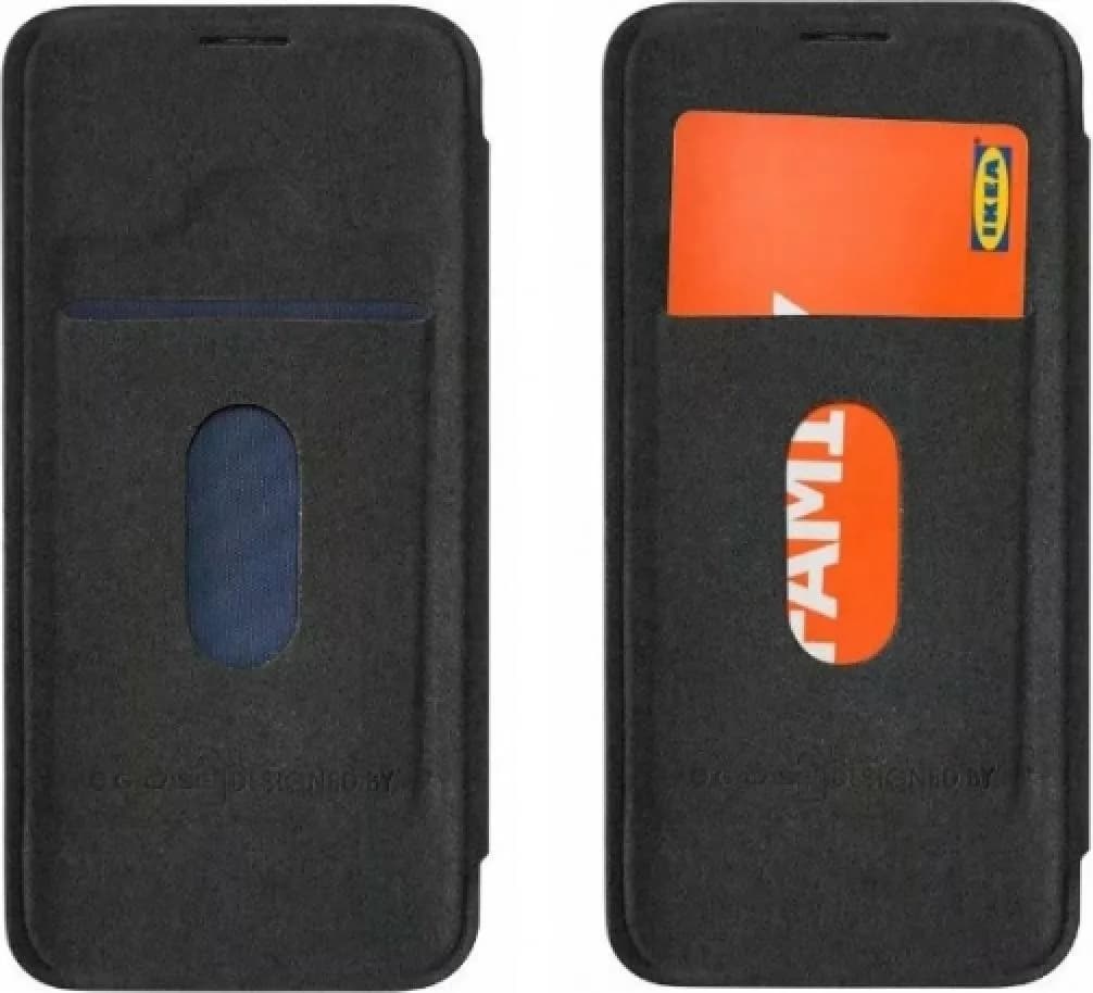 G-Case Bookcover Fashion Schwarz S8 Plus