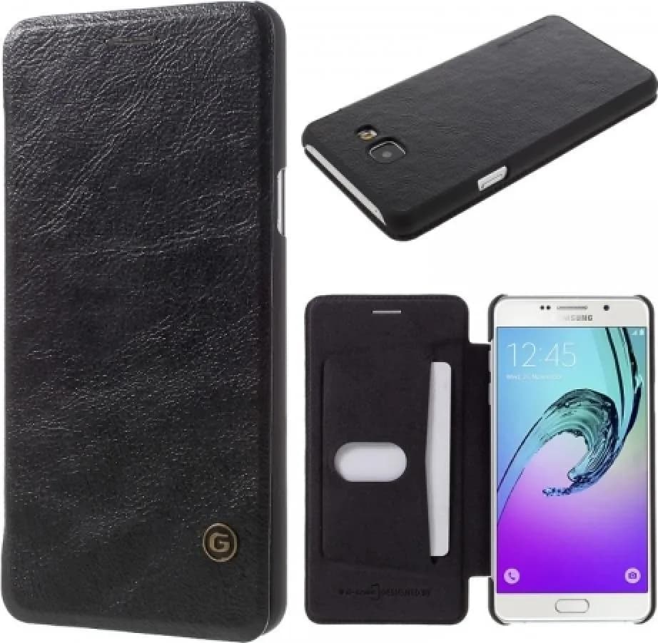 G-Case Bookcover Fashion Schwarz S8 Plus