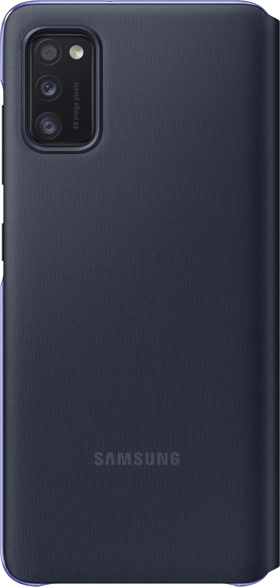 Galaxy A41 Smart S View Wallet Cover Black