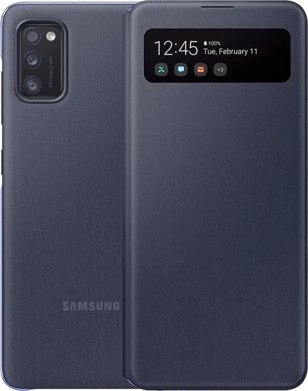 Galaxy A41 Smart S View Wallet Cover Black
