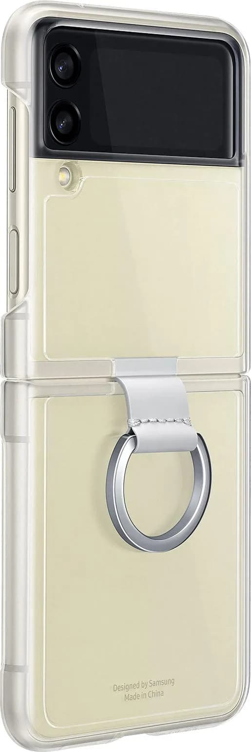 Galaxy Z Flip 3 5G Clear Cover with Ring