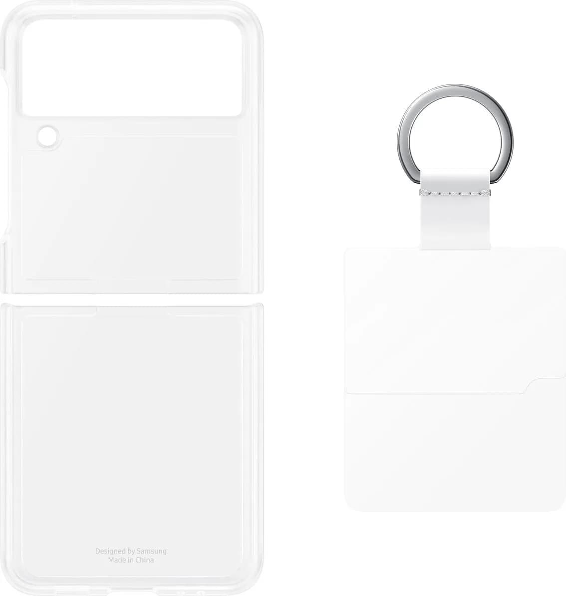 Galaxy Z Flip 3 5G Clear Cover with Ring