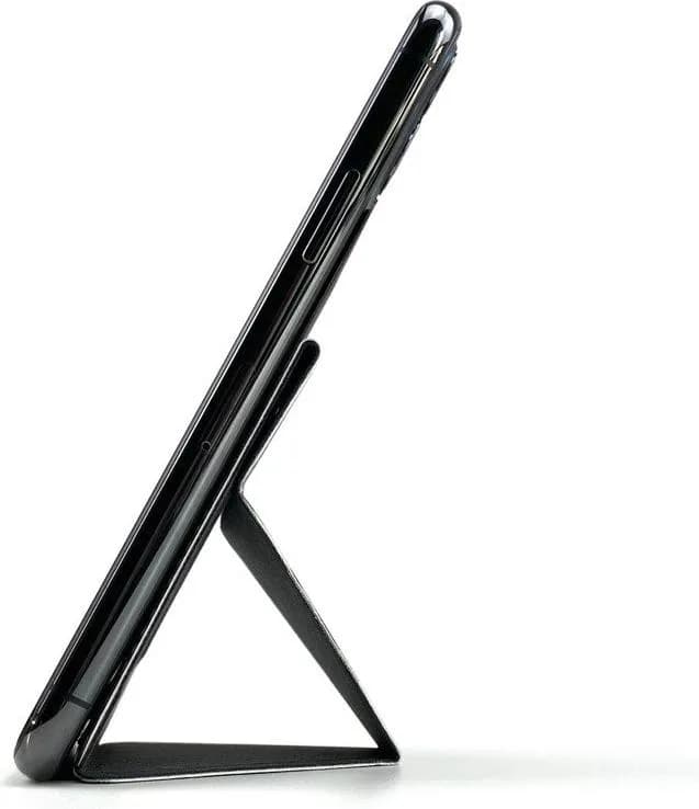 Green Premium Leather Phone Stand - Blue
