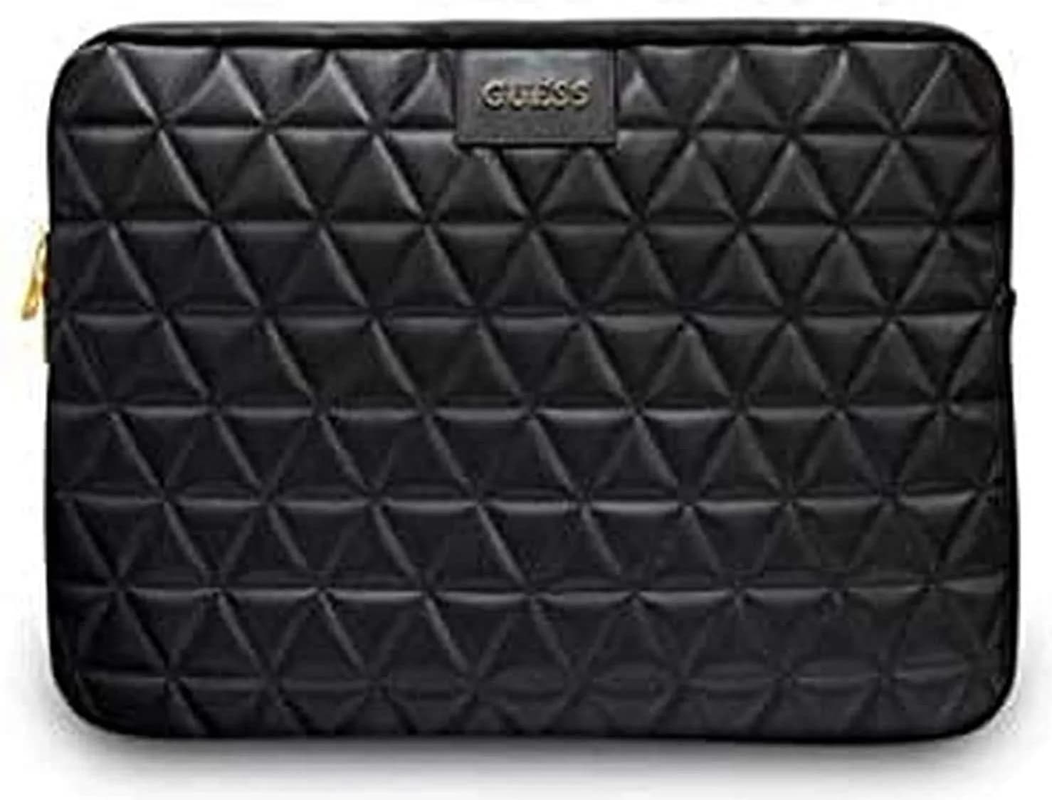 Guess Quilted PU Computer Sleeve 13 Zoll - Black