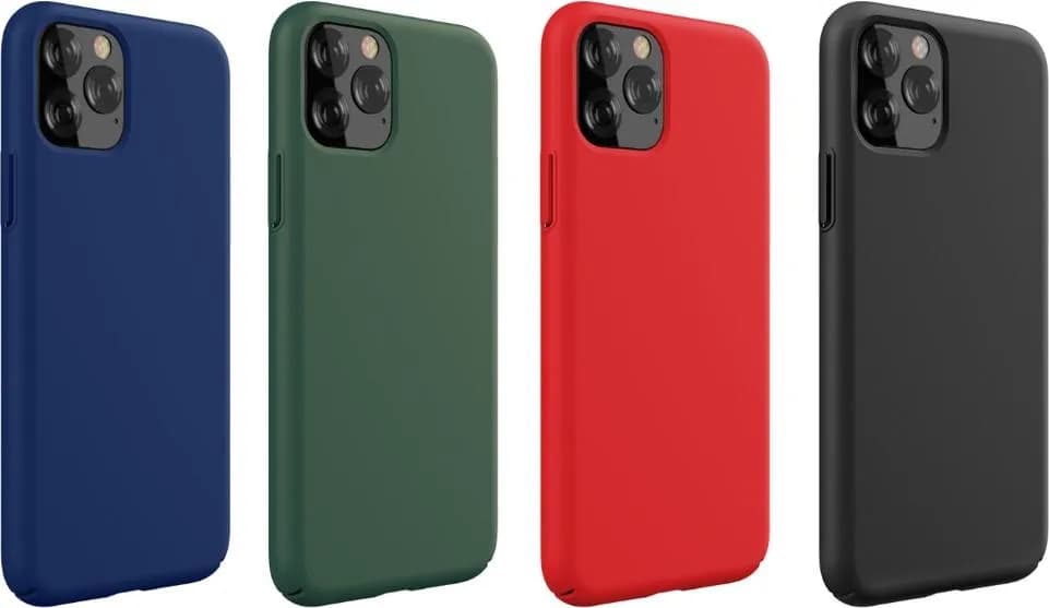Nature Series Silicone Case for New iPhone 11 Pro Max - Black