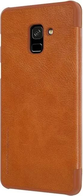 Nilkin Galaxy A8+ Bookcover Braun