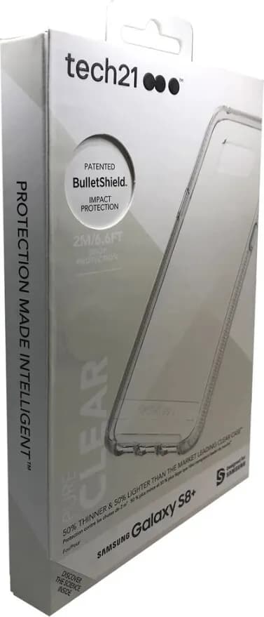 Pure Clear Back Case Galaxy S8 Plus Clear