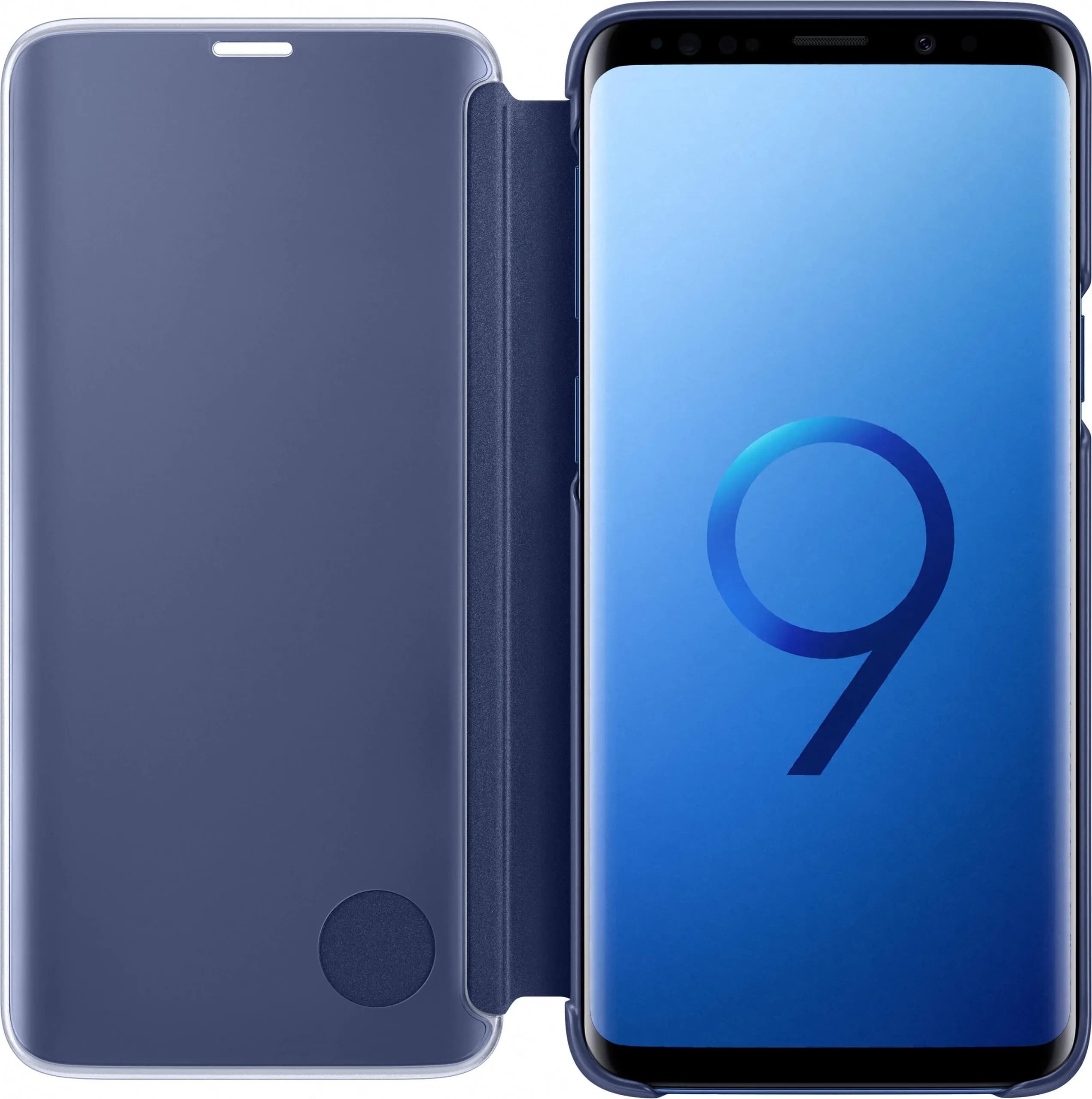 Samsung S9 Clear View Standing Cover Deep Blue