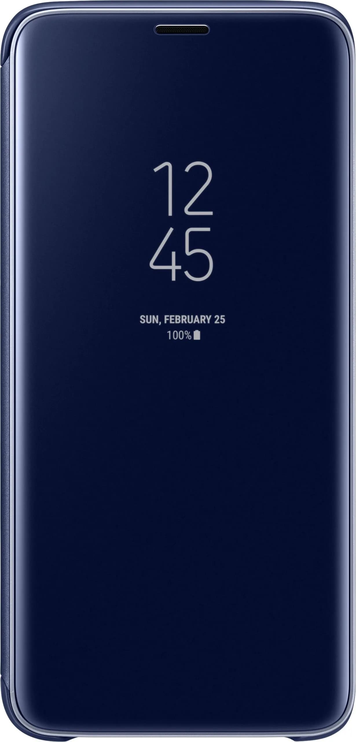 Samsung S9 Clear View Standing Cover Deep Blue
