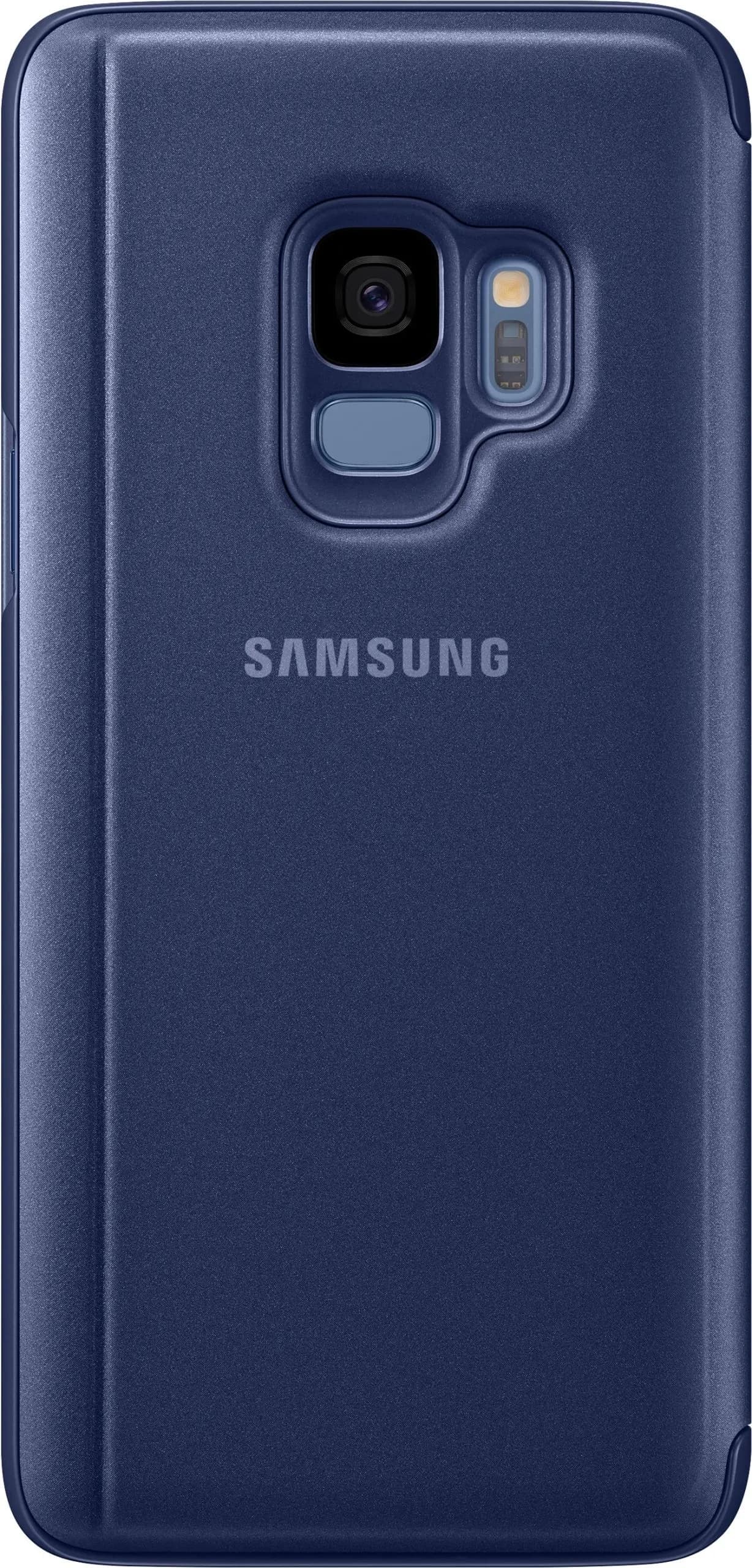 Samsung S9 Clear View Standing Cover Deep Blue