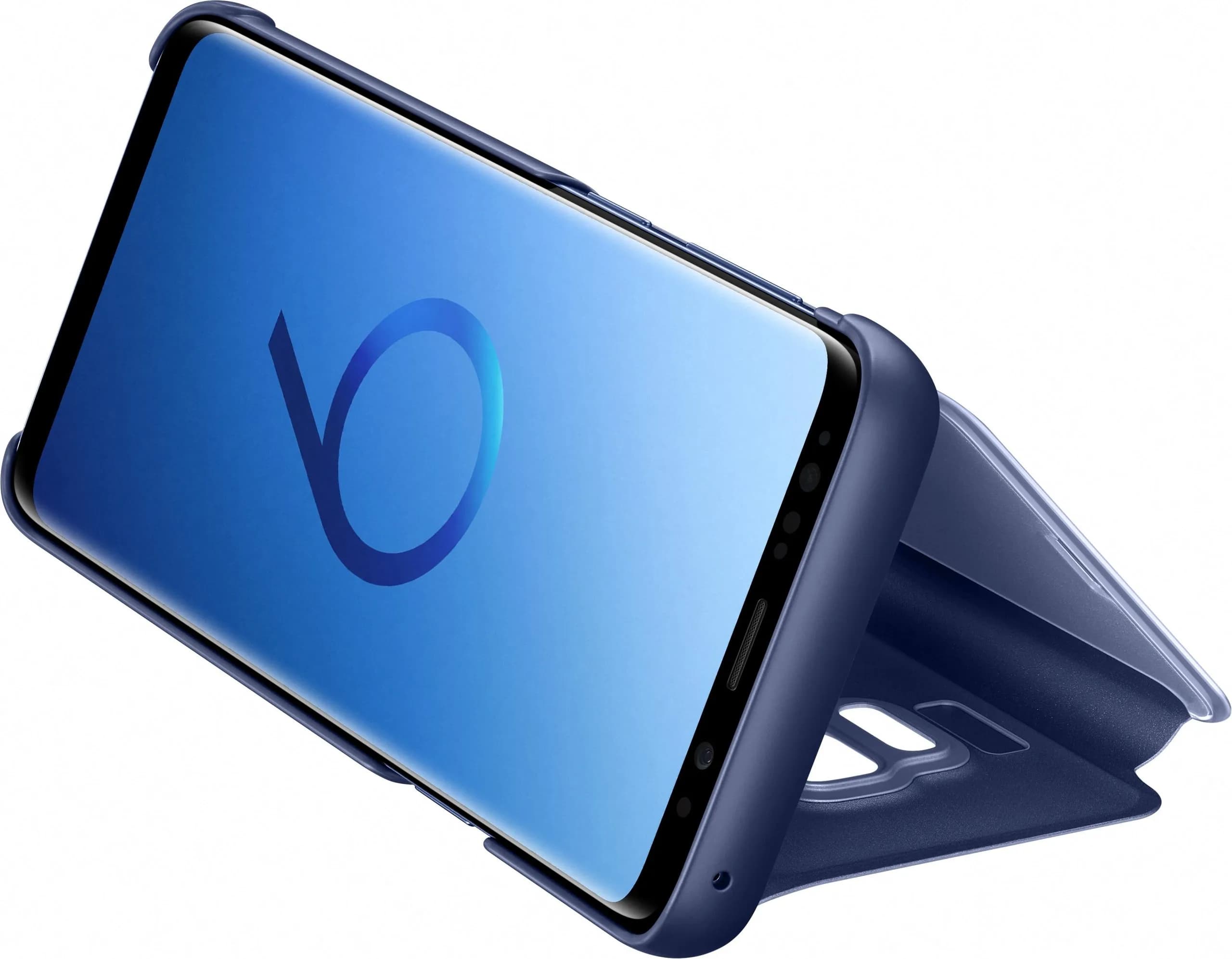 Samsung S9 Clear View Standing Cover Deep Blue