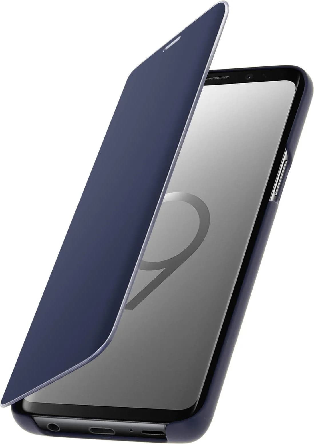 Samsung S9 Clear View Standing Cover Deep Blue