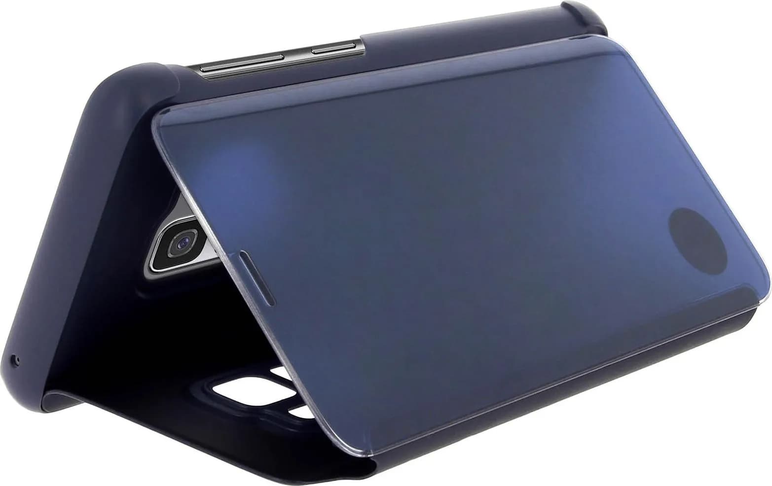 Samsung S9 Clear View Standing Cover Deep Blue