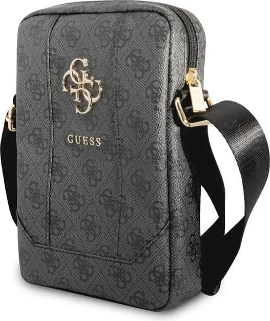 Guess 4G PU Tablet Bag with Big Metal Logo 8 Zoll - Gray