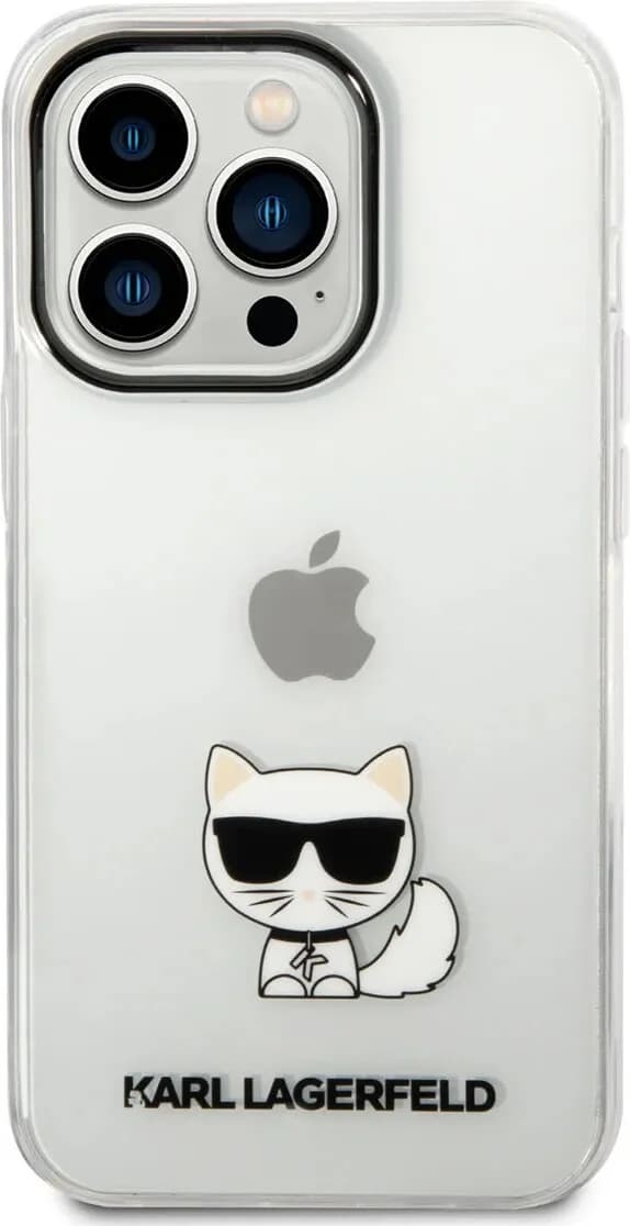 Karl Lagerfeld IML Choupette Body Hard Case for iPhone 14 Pro Max (6.7)
