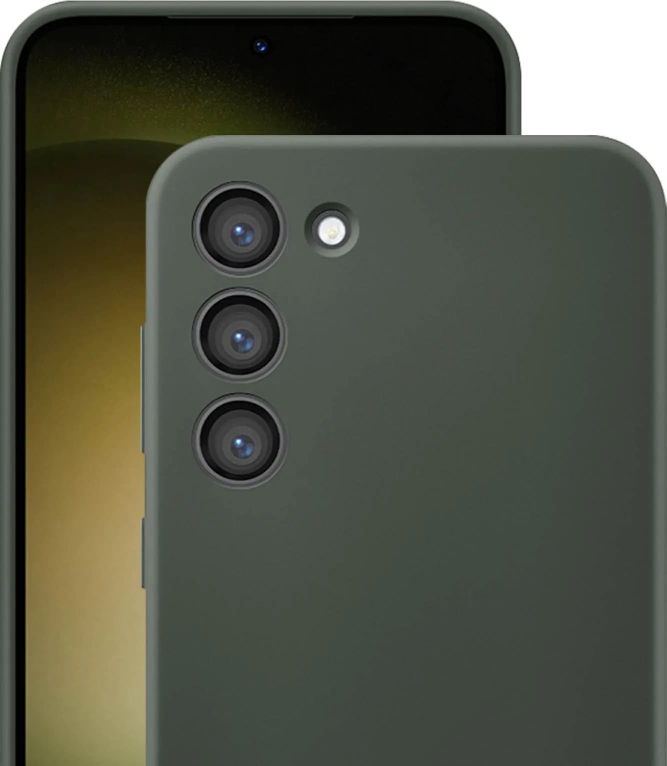 Samsung Silikonhülle für Samsung Galaxy S23+ Silikonhülle Khaki (EF-PS916TGEGWW)
