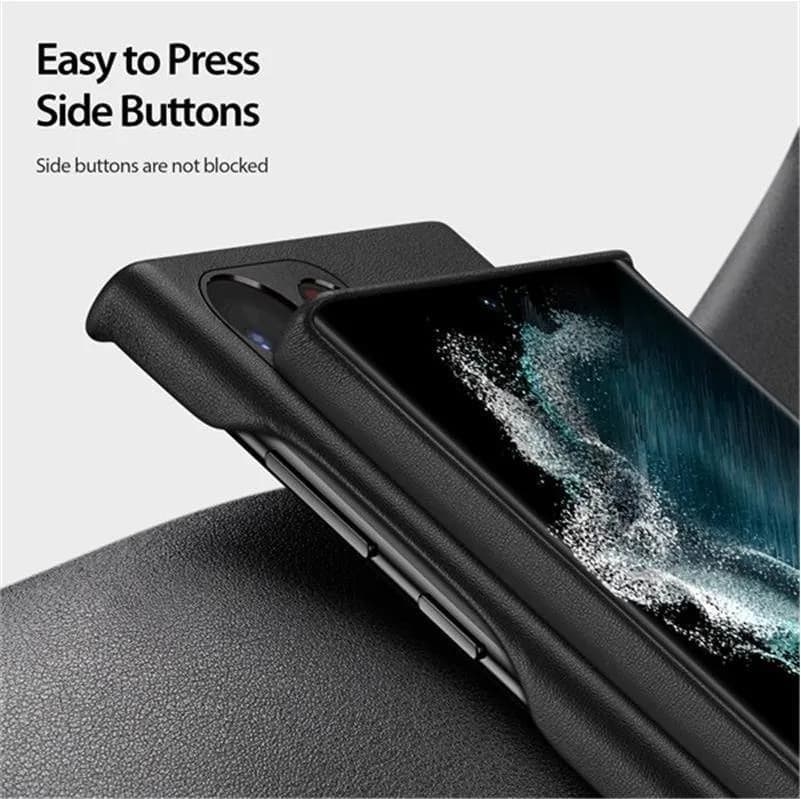 Dux Ducis Hivo Hülle Samsung Galaxy S23 Ultra Hülle mit Flip Wallet Ständer RFID-blockierend schwarz