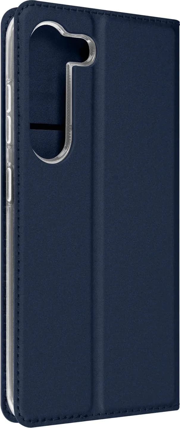 Dux Ducis Skin Pro Hülle für Samsung Galaxy S23 Flip Cover Card Wallet Stand blau