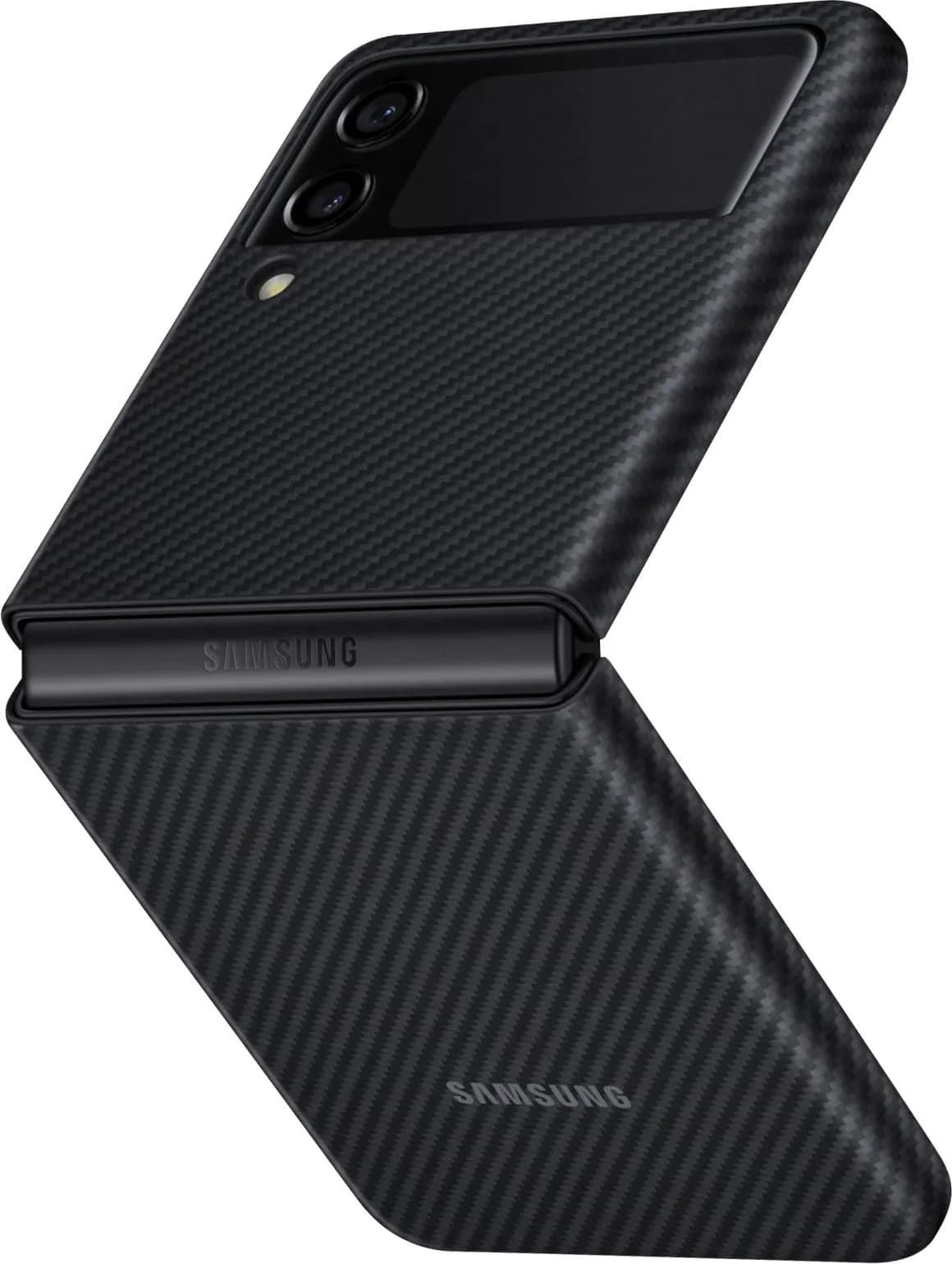 Samsung Galaxy Z Flip3 5G Aramid Cover Black